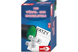 Noris 606154308 - 100 Würfel- und Knobelspiele, Familienspiel