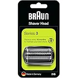 Braun Series 3, Rasoio Elettrico Barba, Testina di Ricambio, Compatibile Con I Rasoi Series 3, Rasatura Veloce ed Efficiente,