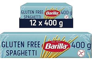 Barilla Pasta Gluten Free Spaghetti, Pack of 12 x 400g