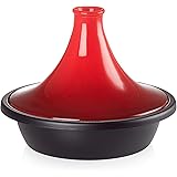 Le Creuset Tajine in Ghisa, 31 cm, Ciliegia, 25138310600422