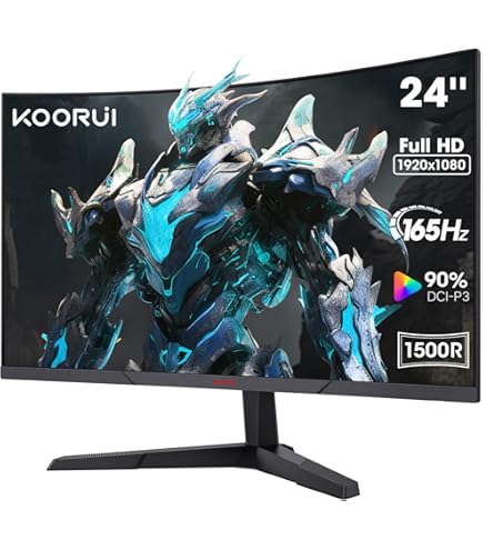 Minifire 24” Gaming Monitor | 180Hz Minifire Gaming Monitor 24 Inches, 180 Hz, 1 ms
