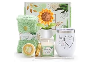 AMILEBERLY Geschenke für Frauen,Personalisierte Geschenkset Frau,Wellness Entspannung Geschenk für beste freundin, Geburtstagsgeschenk 18 30 40 50 70 für Mama Freundinnen Mutter Schwester Kollegen