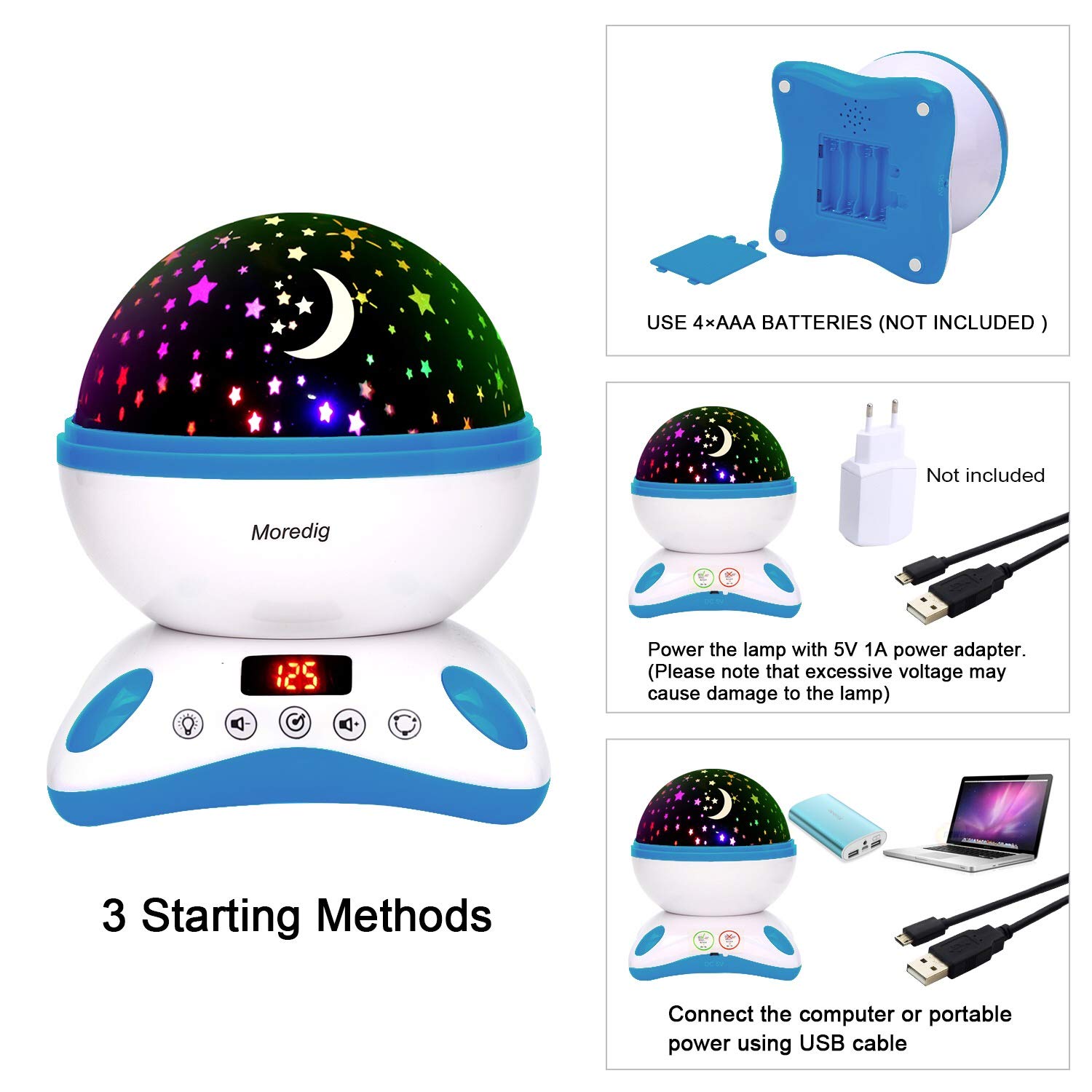 Led Veilleuse Bebe 8 Couleur Mode Cadeau Pour Bebe Bleu Anniversaire Noel Cadeau Danniversaire Moredig Veilleuse Enfant Etoile Projection 360 Rotation Lampe Projecteur Lumiere Plafond Luminaires Interieur Luminaires Eclairage Lawawarenesssociety In