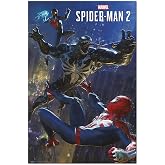 Grupo Erik Poster Marvl Spider Man 2 Sanatsal Baskı - Dekorasyon Oturma Odası veya Yatak Odası Dekorasyonu - Dekorasyon Odası