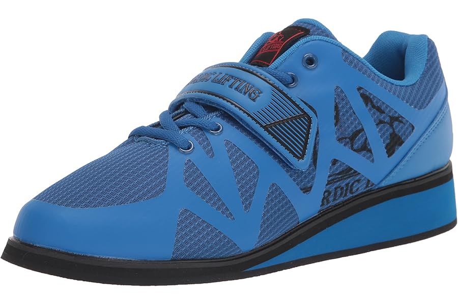 Nordic Lifting MEGIN Deadlift Shoes – Elevated Heel Gym Footwear for Powerlifting, Weightlifting & Strength Training – Non-Slip Sole Lifting Shoes for Men