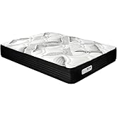 DU&Eacute;RMETE ONLINE - Hybrid Memory Foam Mattress Eco Box with Pocket Sprung Core, Optimal Comfort, Intermediate Firmness, Anti-B