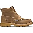WOLVERINE Men's Floorhand Moc Toe Waterproof 6in Construction Boot