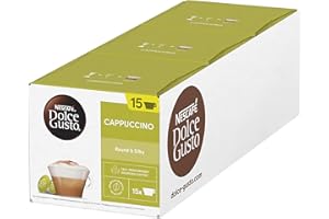 NESCAFÉ DOLCE GUSTO Cappuccino Coffee Pods (Total 45 Servings)