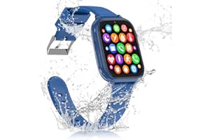 RUOPOEM 4G Montre Connectée Enfant GPS WiFi Appel Vidéo, Montre GPS Enfant Tracker avec SOS Chat Familial Jeux Caméra Étanche Mode Classe Traceur GPS Enfant, Montre Telephone avec SIM Cadeau Filles Garçons