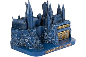 GRUPO ERIK Calendario Perpetuo Harry Potter Castillo Hogwarts 3D - Figura Harry Potter Regalos │ Decoración Habitacion para niños y adultos (14,2x10cm)