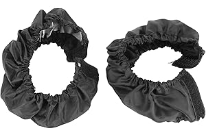 GAEIRT Pokrowiec na opony dla wózków inwalidzkich, 2szt Ochrona kół dla wózków inwalidzkich Łatwy w instalacji do podróży na świeżym powietrzu(Duży zestaw kół)