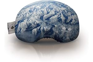 alpine [vju:] - Protezione occhiali da sci | Cover protettiva per occhiali | Elastico in microfibra | Unisex