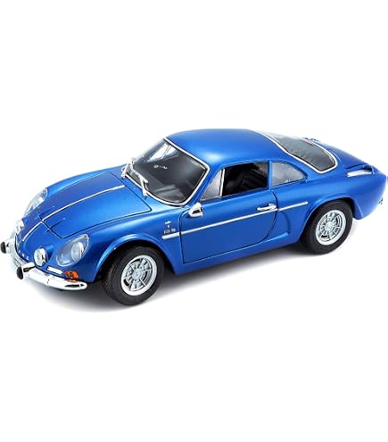 Atlas Modellauto Renault Dauphine Gordini – 1/43, Blau, Mit Wunschkennzeichen, Ca. 10 Cm
