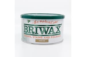 Briwax Toluene Free Wax Polish - Dark Oak 370g