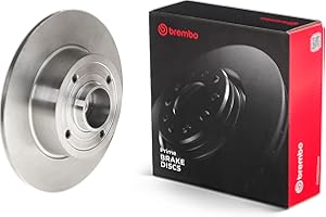 Brembo 08.A141.17 Disque de Frein Arrière avec roulement intégré et ABS - 1 Disque