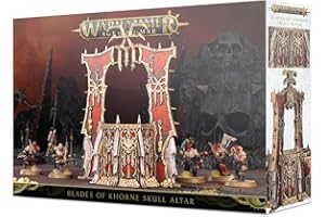 WARHAMMER AGE OF SIGMAR Games Workshop Warhammer AoS - Blades of Khorne Skull Altar 99120201083 Noir