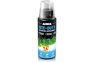 Bacterias iniciadoras Acuario – ARKA Nite-out II 118 ml – Ideal para Inicio, Cambios de Agua y Peces nuevos – Elimina amonio y nitrito rápido – biológico, inmediato y Seguro para Peces