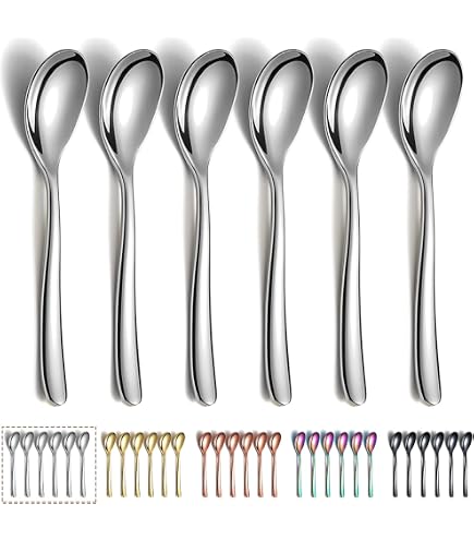 2 Cuillères à œuf En Inox 18/0 - Finition Miroir - Windsor Carded - Pour œufs Mollets Et Durs