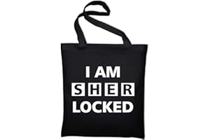 Styletex23 I Am Sherlocked Sherlock Holmes torba jutowa torba bawełniana