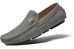 Bruno Marc Men’s Slip-on Formal Loafers Shoes, Man Classic Breathable Moccasins Flats Shoes and Comfortable Walking Shoes in Business, Casual Driving and Wedding