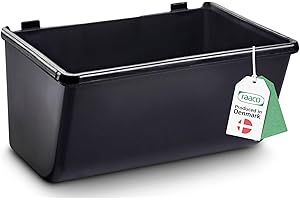 Raaco Scatola Porta Attrezzi Clip 9 per Pannello Porta Attrezzi da Parete, 8,3 x 10,8 x 5,8 cm, Ideale per la Conservazione di Minuteria e Accessori Officina, Robusto Portautensili, 2,2 kg Capacità