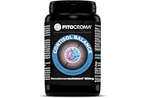 FITOCROMA CORTISOL BALANCE con Neuroserina™ 1600mg, Fosfatidilserina, L-teanina, Ashwagandha KSM-66® -120 capsule vegan - Cortisol blocker, abbassare il cortisolo, cortisolo integratore