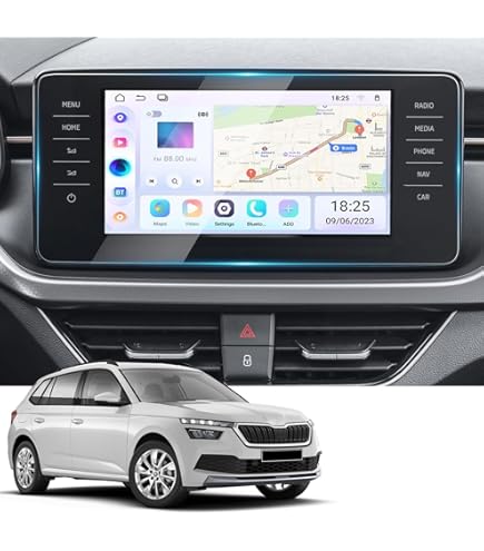 BROTECT Antireflecterende Glas Screen Protector Mat voor Skoda