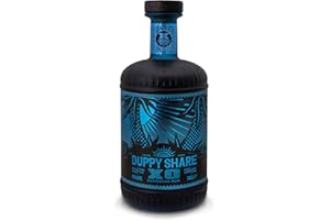 The Duppy Share XO Rum - Golden Rum 70cl (ABV 40%) | Beautiful Blend of Aged Rums | Redefining the XO Rum Category | A Barbados Rum to Enjoy Neat or in an Old Fashioned Cocktail