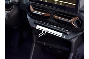 AUTOCOVR Couverture en Acier pour 2024+ Dacia Duster III 3 (P1310) / BIGSTER (R1310) | Décoration Plateau Central | 1 Pièce Inox Essential Expression Journey Extreme Accessoires Tuning Duster