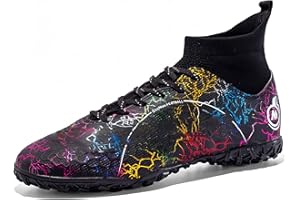 KUUK Fussballschuhe Kinder Kunstrasen Turf Fußballschuhe Hallenschuhe Für Jungen Mädchen AG FG TF Trainingsschuhe