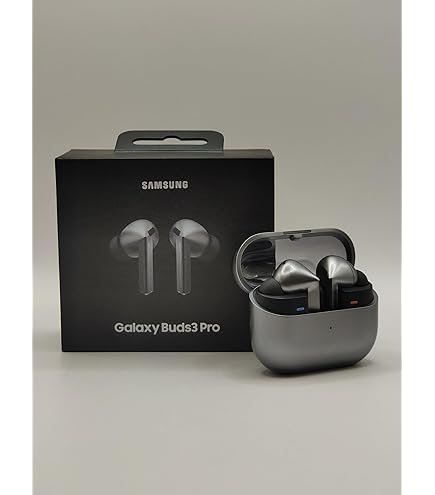 Samsung Galaxy Buds3 Pro Auriculares Bluetooth Plata (Silver) SM
