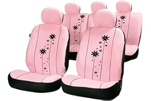 SUMEX Fund96P - Funda Textil para Asientos Urban Girl Rosa, 15 Piezas