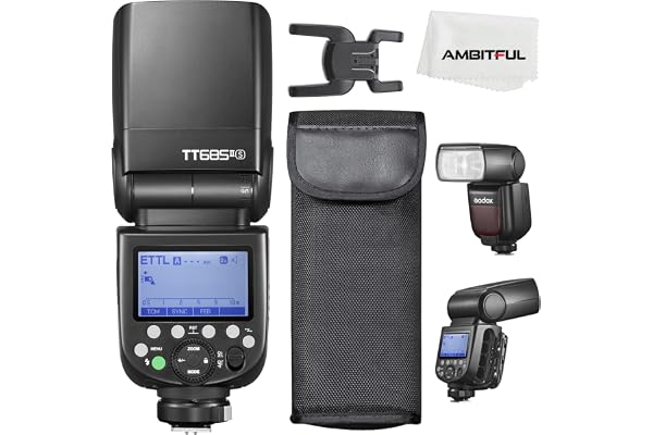 Godox TT685IIS 1/8000s HSS GN Speedlite Flash TTL TCM efficient Conversion Function Built-in Godox 2,4G X System Receiver(TT685IIS for Sony)