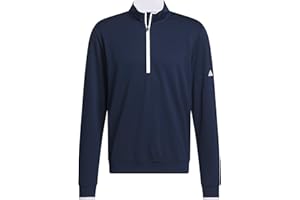 adidas Men's Lightweight Half-Zip Top, collegiate navy, M