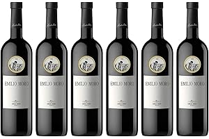 COSECHA PRIVADA Emilio Moro - Emilio Moro, Vino Tinto Crianza Español, Tempranillo Fresco, D.O. Ribera del Duero - Pack de 6 Botellas x 750 ml