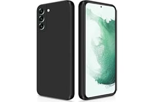 GiiYoon Funda para Samsung Galaxy S22 5G, Case de Silicona Suave de TPU Carcasa Protector de Goma Fexible Prueba Liviano y a Delgado de Golpes Antirrayas para Teléfono Samsung Galaxy S22 5G(Negro)