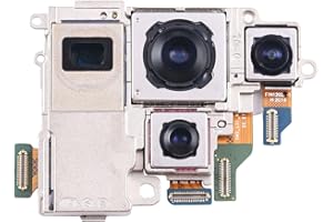 Wigento Für Samsung Galaxy S23 Ultra SM-G918B Komplettes Kamera Set Ersatzteil Reparatur Telephoto + Periscope + Wide + Main Camera