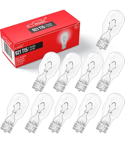 Xtremeauto Replacement Bulbs 10 X 921 High Level Brake Light Bulb 955 ...