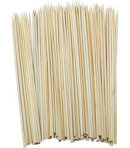Novatool Splittstäbe 60cm x 5,5mm I Grün I Bambusstäbe Pflanzen Stütz