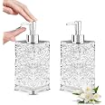Dispenser di sapone, dispenser per bagnoschiuma a 2 pezzi, dispenser per shampoo e bagnoschiuma da 300 ml (nero) | Leroy Merlin