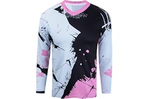 WEIMOSTAR Bambini Ciclismo Jersey Bambini Mountain Bike Motocross Manica Lunga Ragazzo Camicia Downhill Top Abbigliamento