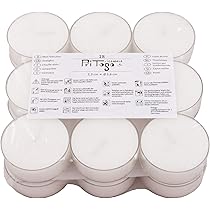 Bolsius Teelichter Großpackung - 225 Stück, 8h Brenndauer, Ohne Palmöl