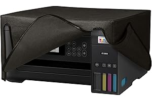 ‎KWMOBILE kwmobile Cover kompatibel mit Epson EcoTank ET-2850 / EcoTank ET-2856 - Tasche Hülle Drucker - Staubschutzhülle Schutzhaube Schutzhülle - Dunkelgrau