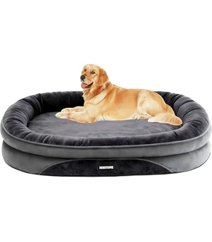 Schecker Hundebett Bensersiel fr Hunde - Oeko-Tex-Zertifizierter Stoff -  Runde Form - Polyester - Grn - 70 cm : Amazon.de: Haustier