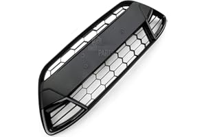 Underground Parts All Black Asian Honeycomb Front Grille to fit for Ford Fiesta mk7