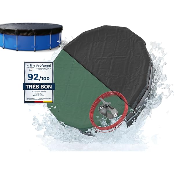 BerrysParadise Coussin Piscine Hivernage Gonflable 2,1 M XXL