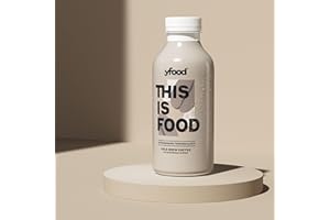 ‎YFOOD yfood Trinkmahlzeit Cold Brew Coffee - 12 x 500 ml für unterwegs & stressige Tage - vollwertig & ready-to-drink mit 30 g Protein, 26 Vitaminen und Mineralstoffen - inkl. 3 € Pfand