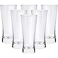Ocean Metropolitan Beer Glass, Set Of 6, Clear, 400 Ml, B21314, Pub Glass, Snifter Glass, Pint Glass, Beer Tumbler, Beer Goblet, Beer Glass