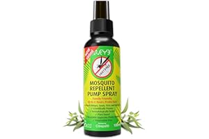 THEYE Natural Mosquito & Insect Repellent Spray – DEET-Free, Long-Lasting Protection, 100% Natural Ingredients, Safe for Skin, Travel-Friendly 100ml