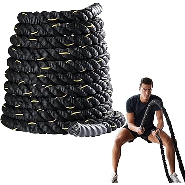 Amazon Weighted Workout Ropes Ropeless Battle Ropes Home Gym